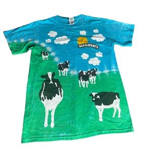 Ben & Jerry’s Euphoria Tye-Dyed Gilden T-Shirt Small